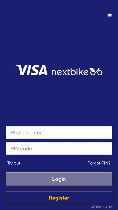 Visa nextbike screenshot 2