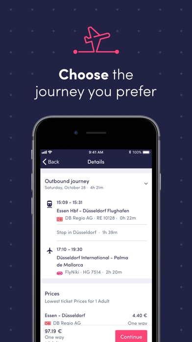 Qixxit: Bus, Bahn, Flug screenshot 4