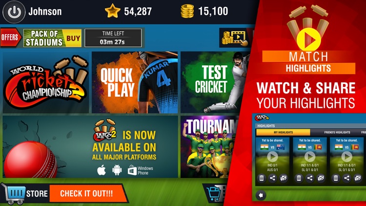 World Cricket Championship 2 screenshot-3