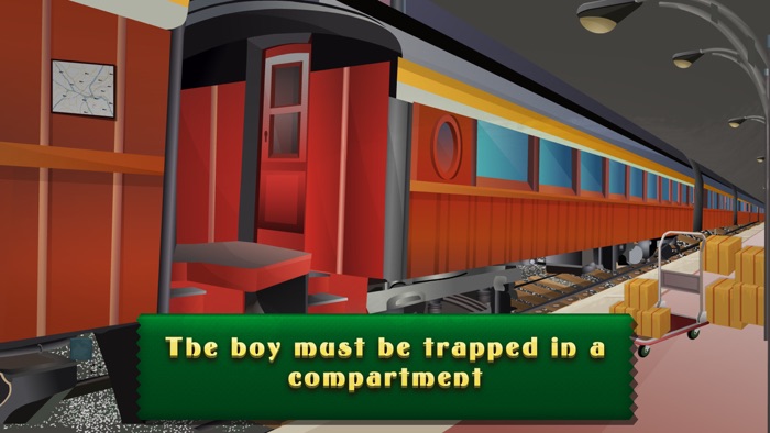 Escape Boy In Train - start a brain challenge