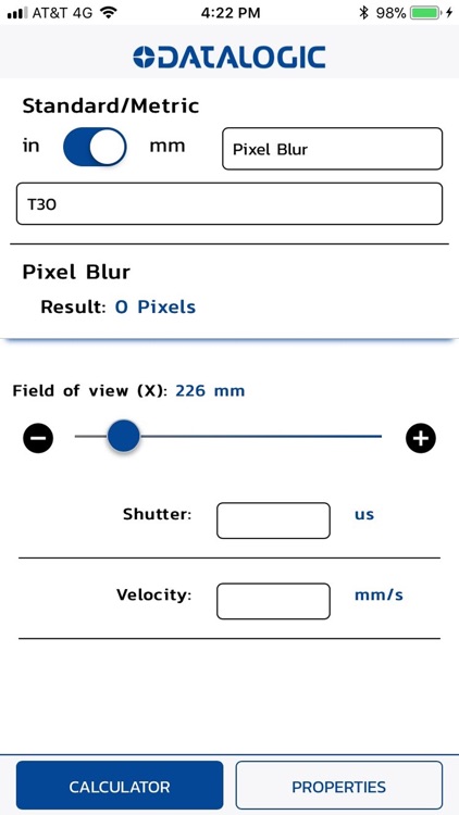 Opticalc Datalogic screenshot-3