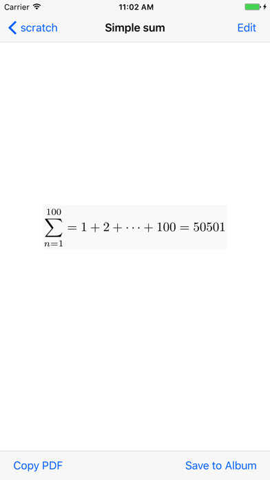 TeX Equation screenshot 3