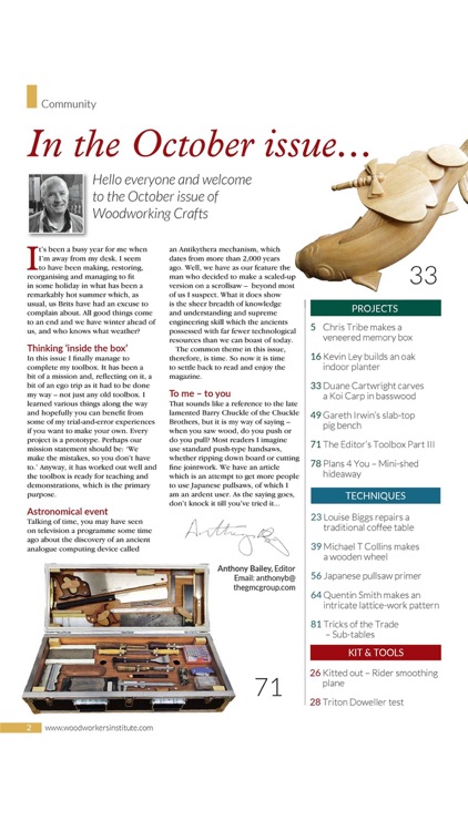 Woodworking Crafts Magazine