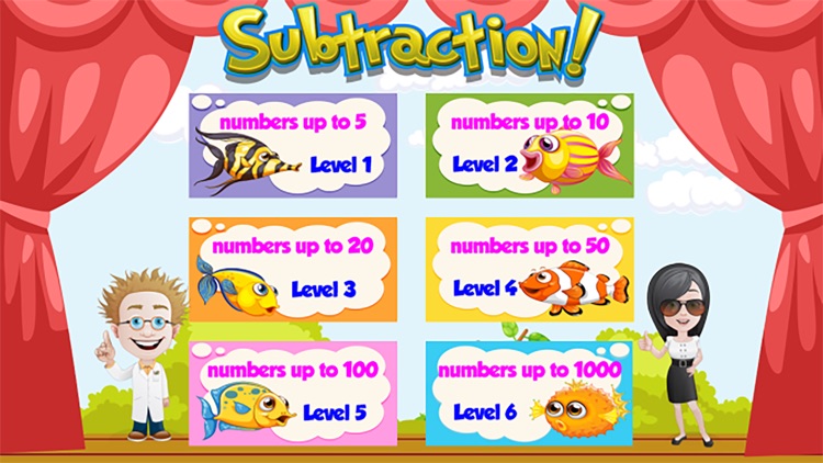 Mental Math Subtraction Games