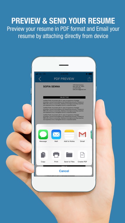 Free Resume Builder - CV Maker screenshot-3