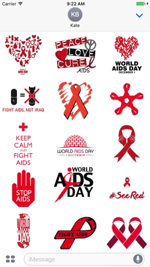 Act Against AIDS Sticker Pack(圖2)-速報App