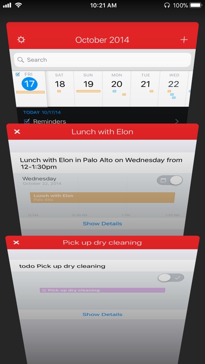 Fantastical 2 for iPhone screenshot-1