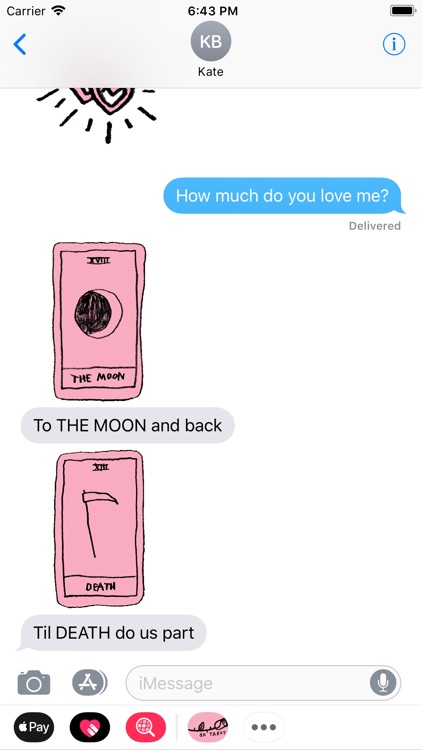 OK Tarot Stickers