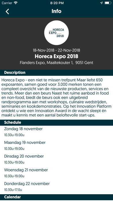 Horeca Expo screenshot 2