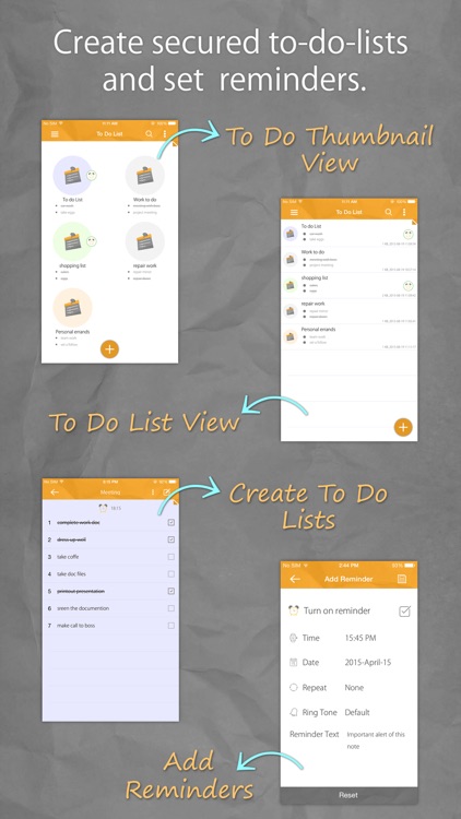 Notes Lock – Password Note