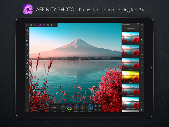 Affinity designer ipad machines