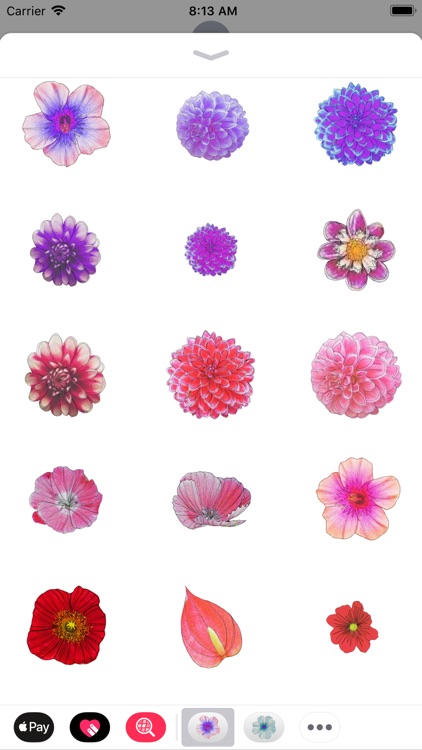 Flower Sticker Pack Vol.3