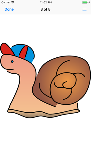 Slow Poke Snail Sticker Pack(圖5)-速報App