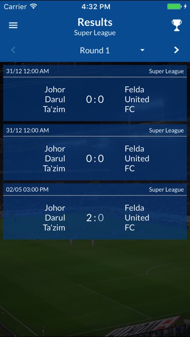 Liga Malaysia screenshot 4
