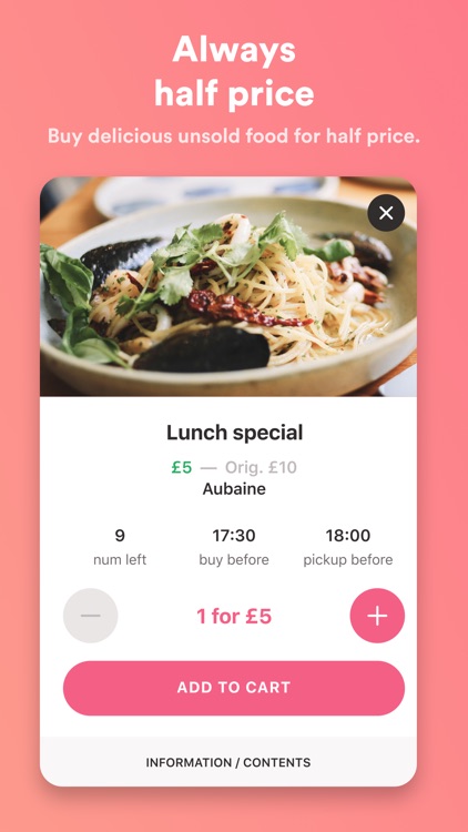 Karma - The Surplus Food App screenshot-0