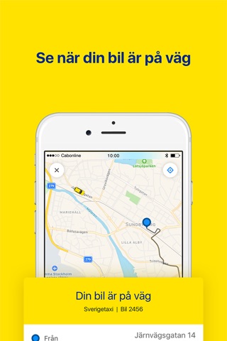 Sverigetaxi screenshot 3