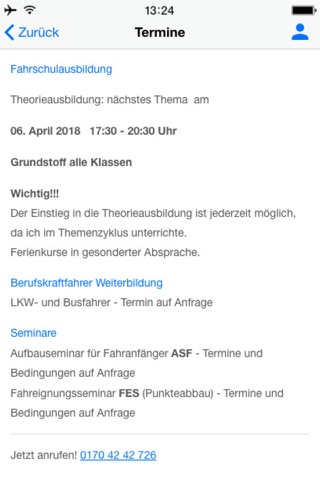 Fahrschule Stübbe screenshot 3