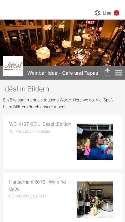 Weinbar Ideal- Cafe und Tapas