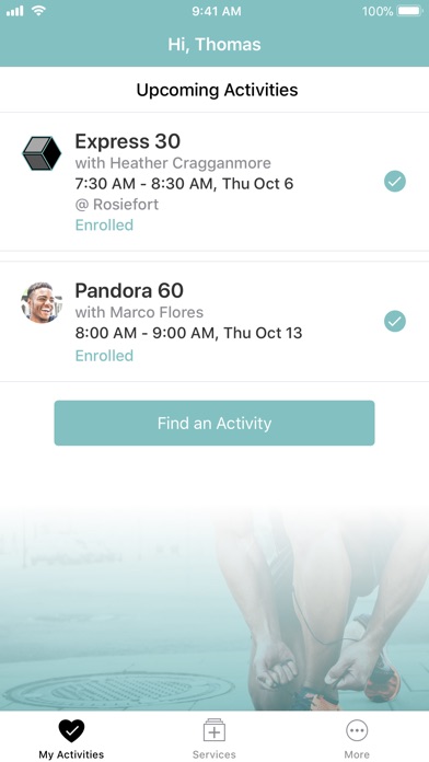 Pandora Fitness screenshot 2