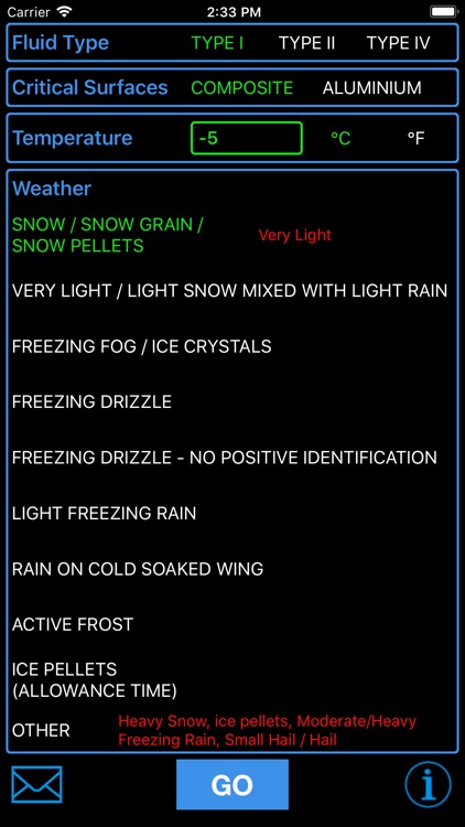 Pilot Anti-Icing 2019