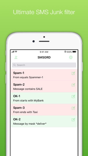 SMSGRD PRO: SMS spam blocker