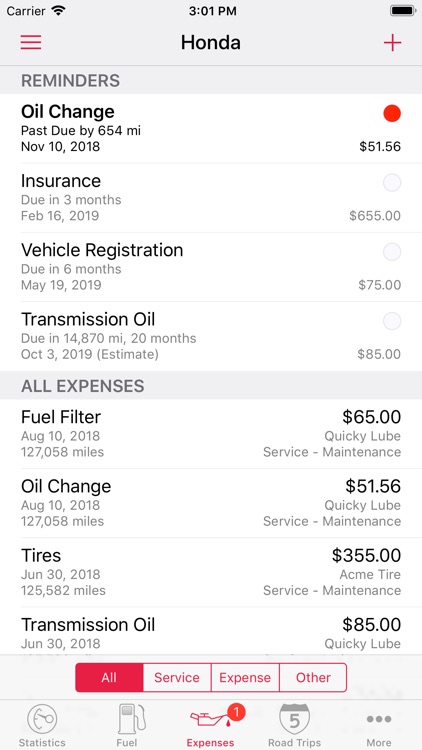 Road Trip MPG screenshot-3