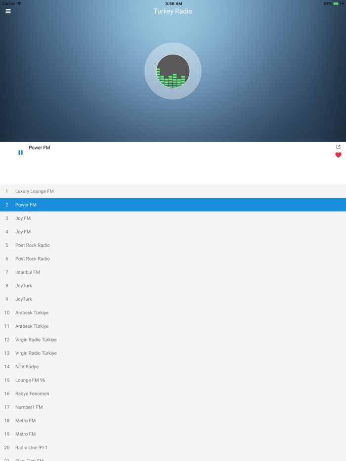 Turkey Radio Station Turkish