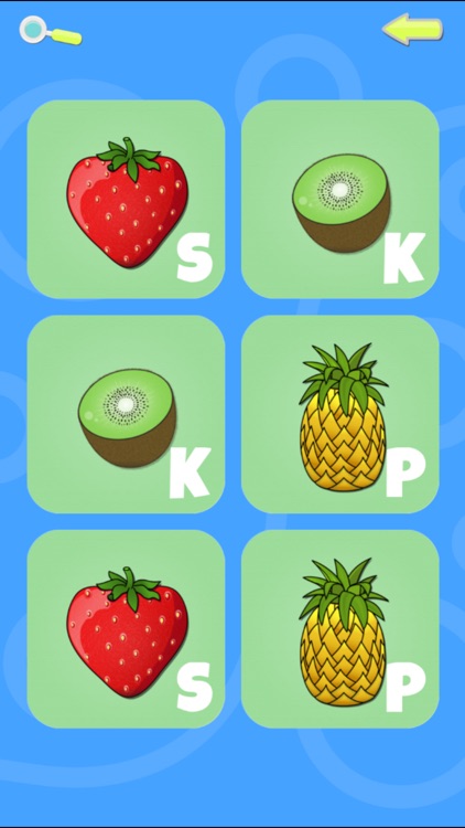 Memo  - Fruits & Vegetables screenshot-3