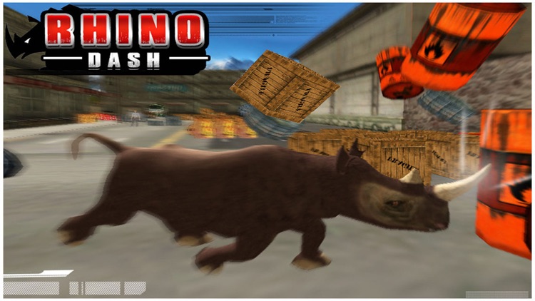 Rhino Dash Rampage Simulator screenshot-3