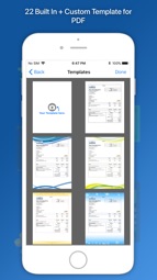 Moon Invoice &ndash; Easy Invoicing Captura de tela 3
