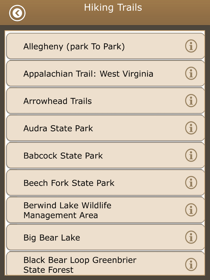 West Virginia - Camping Guide