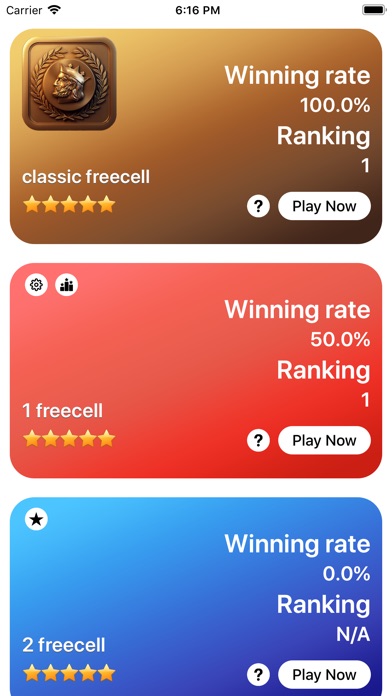 FreeCell ‑ Classic screenshot 2
