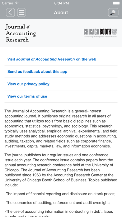 Journal of Accounting Research screenshot 3