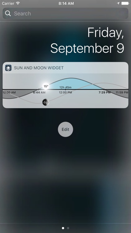 Sun and Moon Widget