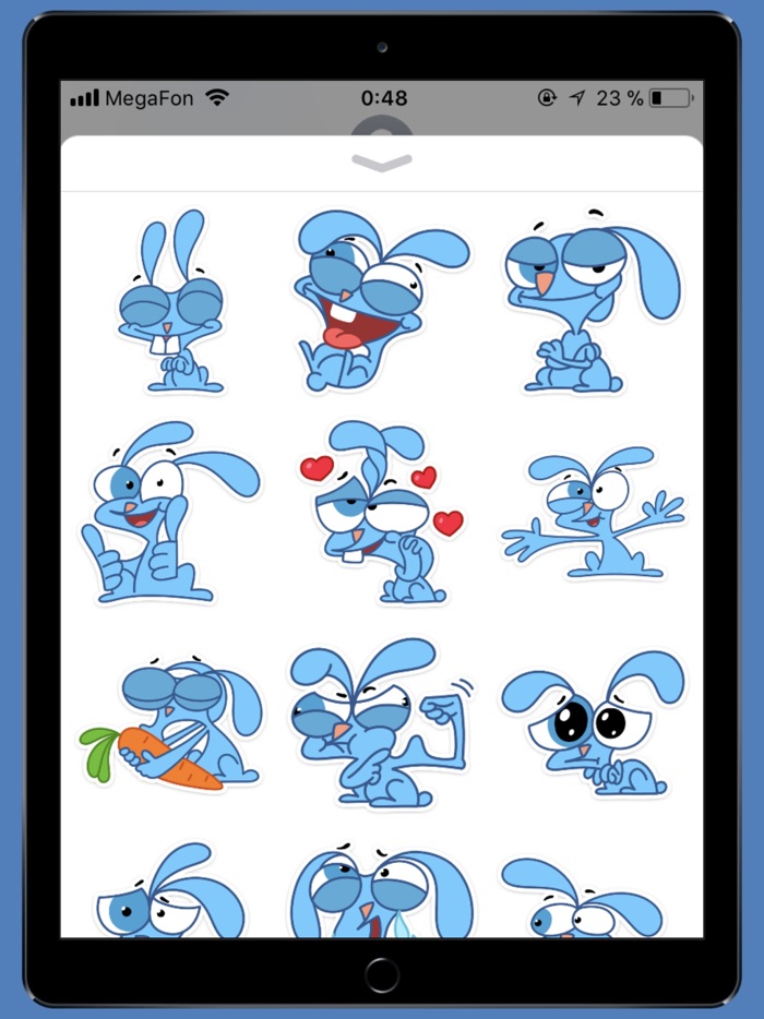 Crazy Rabbit STiK Sticker Pack