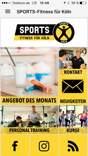 SPORTS-Fitness für Köln