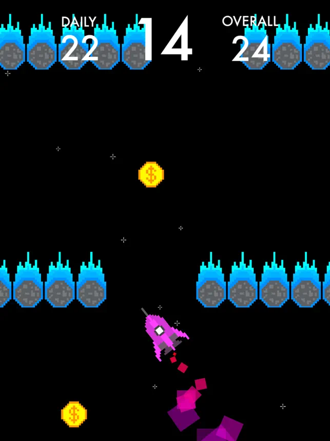 Blast-Off, game for IOS