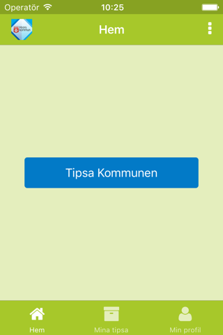 Tipsa kommunen screenshot 2