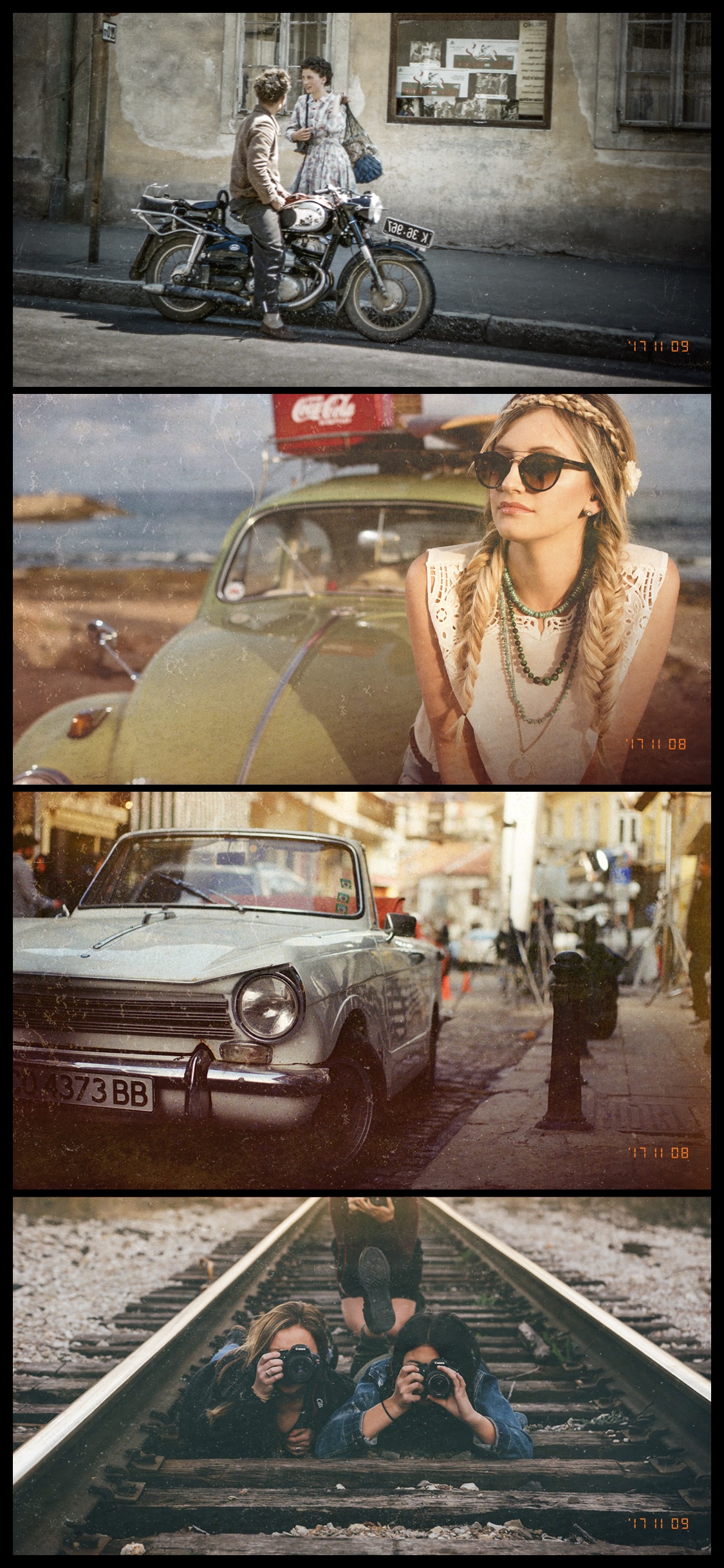 Screenshot do app Goodak Cam - analog retro film