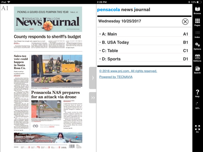Pensacola News Journal Print