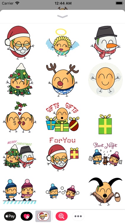 Paquitos Stickers: Christmas