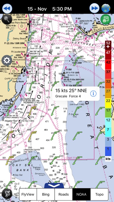 風予報 wind forecast screenshot1