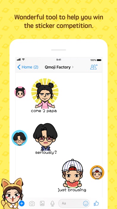Qmoji - Avatar Emoji by Faceq screenshot 3