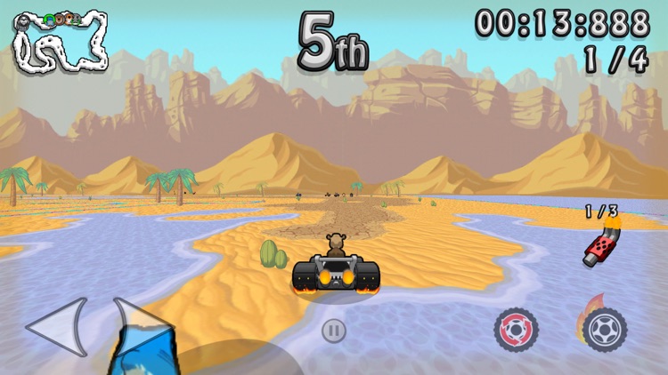 Wacky Wheels HD Kart Racing screenshot-0