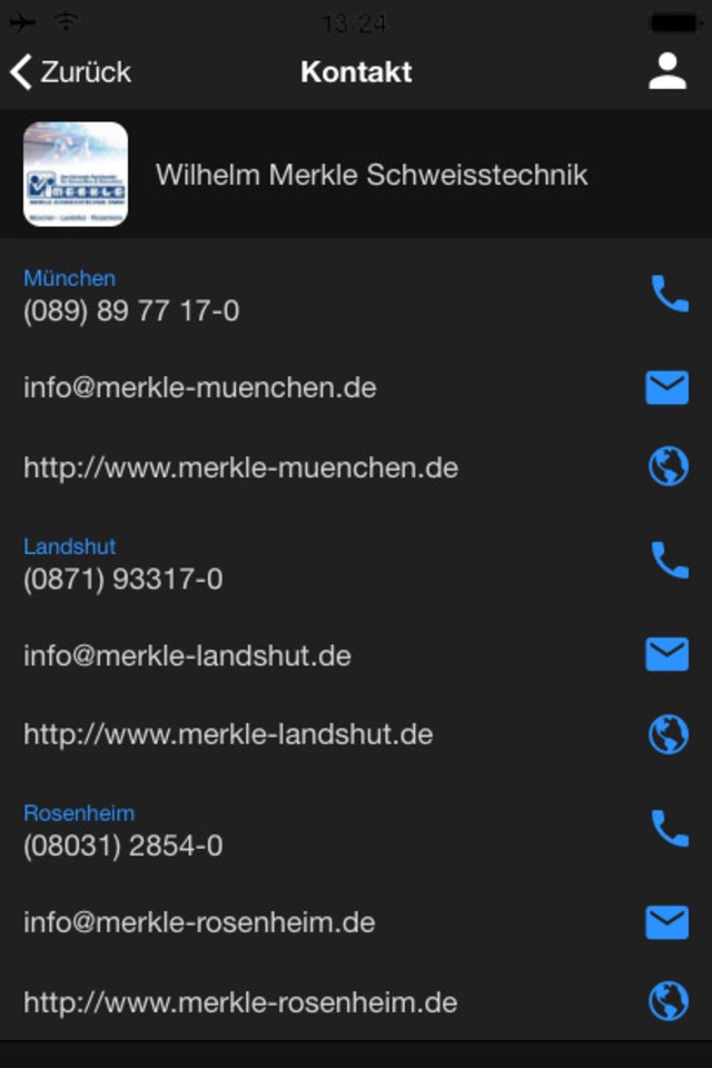 Merkle Schweisstechnik GmbH screenshot 3