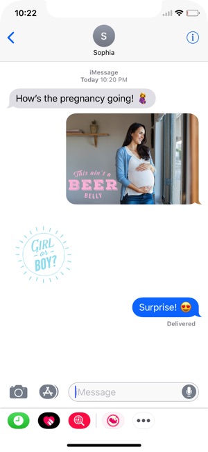 Pregnancy Stickers - Baby Bump(圖3)-速報App