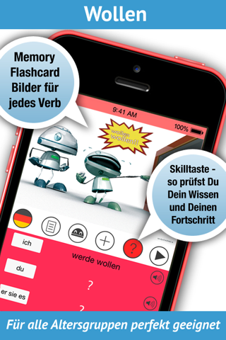 Learn German Verbs - Pro screenshot 3