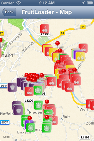 FruitLoader Map screenshot 2