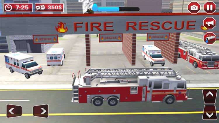 Fire Truck  Rescue Sim 3D screenshot-4