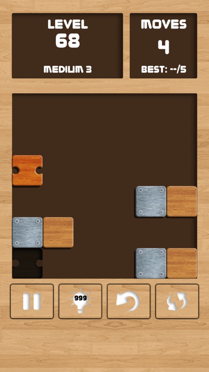 Slide the Blocks : Wood Jigsaw